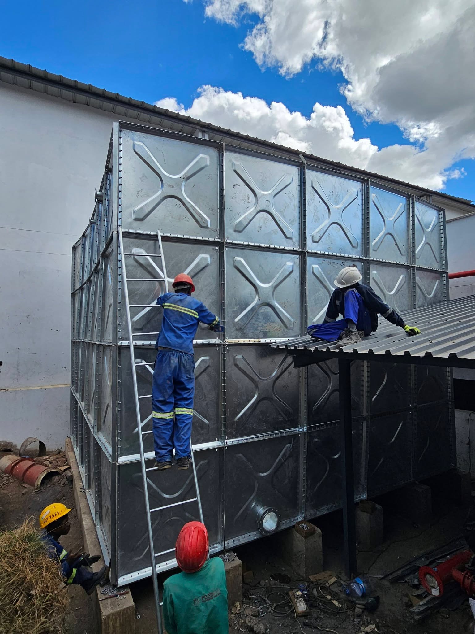 Industrial civil construction works