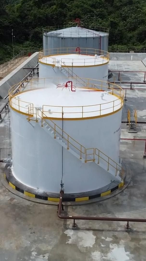 Petroleum fuel tank farm infrastructure